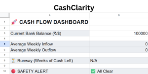 CashClarity - 12-week cash flow forecast
