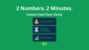 Two-Number Cash Flow Forecaster